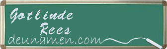 Gotlinde Rees Visitenkarte